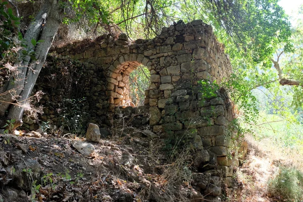 Eski kalıntıları Nahal Amud gorge, İsrail Stok Fotoğraf