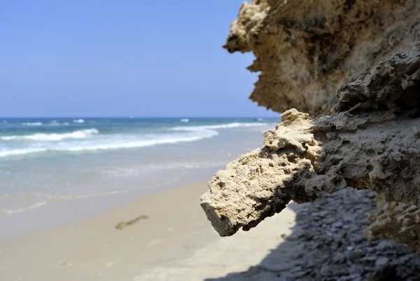 Mediterranean Sea beach, Israel — Stock Photo, Image