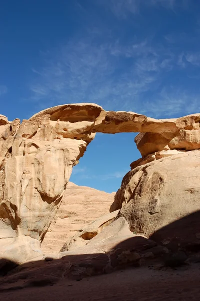 Um Fruth Arch Wadi Rum, Jordan. — Stok fotoğraf