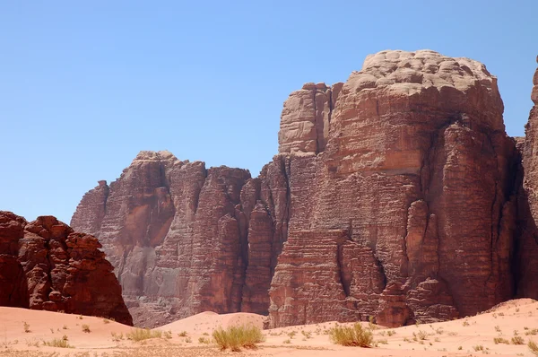 Désert de Wadi Rum, Jordanie . — Photo