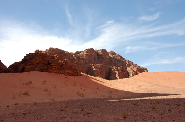 Wadi rum 沙漠约旦. — 图库照片