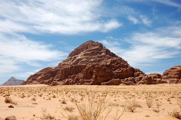 Wadi Rum desert, Jordania . — Foto de Stock