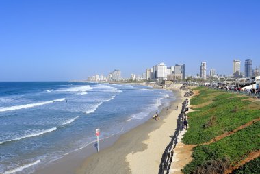 Tel Aviv Cityscape, İsrail