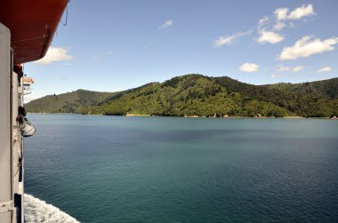 Cook Boğazı peyzaj, Yeni Zelanda
