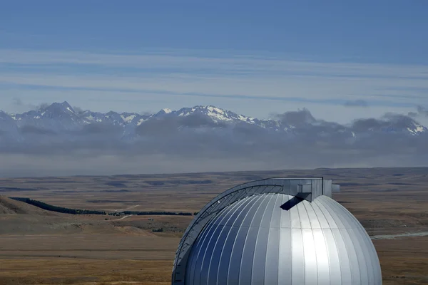 Observatorio de la Universidad Mount John, Nueva Zelanda — Foto de Stock