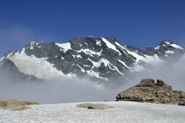 Wysokie góry w Alpy Południowe, Nz. — Zdjęcie stockowe