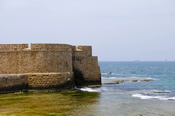 Velhas muralhas de Acre, Israel — Fotografia de Stock