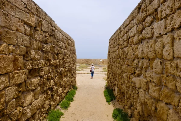 Anciennes ruines d'Acre, Israël — Photo