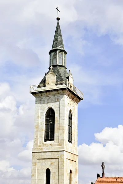 Toppen av umgänge kyrka, Jerusalem — Stockfoto