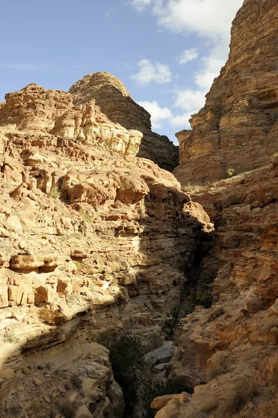 Paysage montagneux du désert, Jordanie — Photo