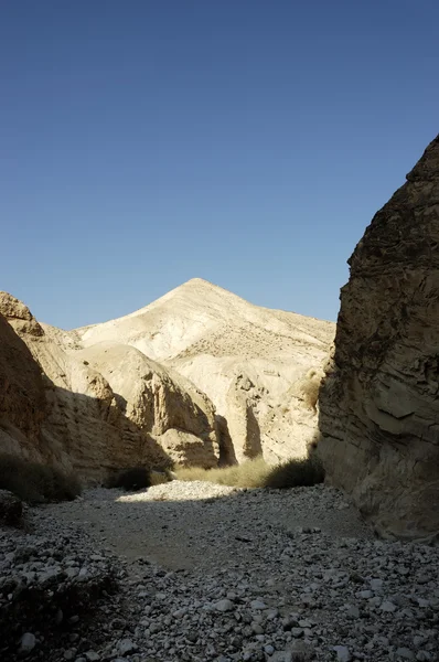 Judeen öken bergslandskap, Israel — Stockfoto