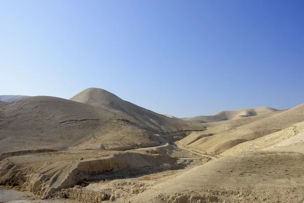 Paisaje de montaña desierto de Judea, Israel — Foto de Stock