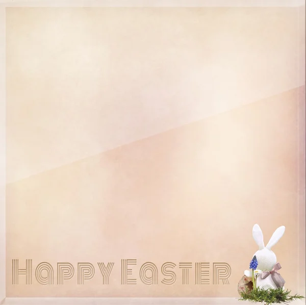 Fondo de conejo de Pascua — Foto de Stock