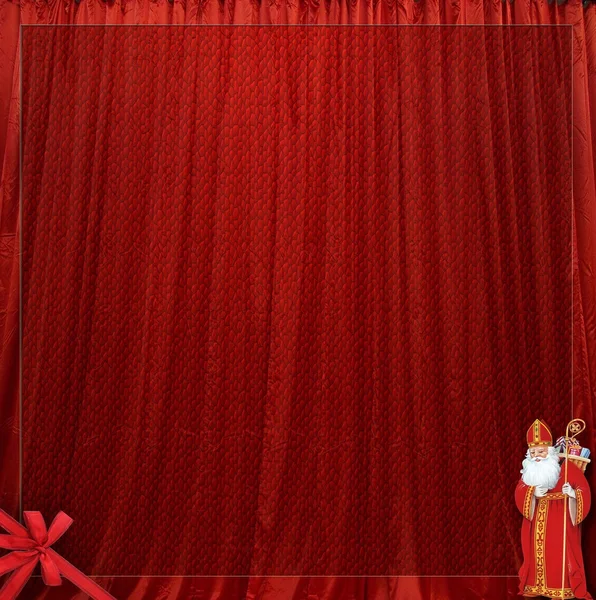 Banner + Sinterklaas arka plan