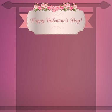Valentijn banner background clipart