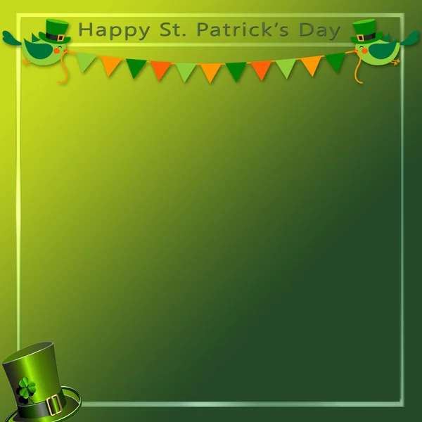 St Patricks Day z transparent tło — Zdjęcie stockowe