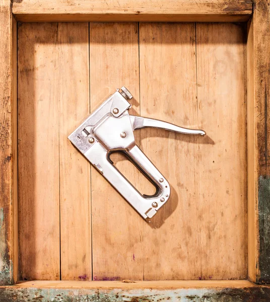 İş araç ahşap yüzey üzerinde