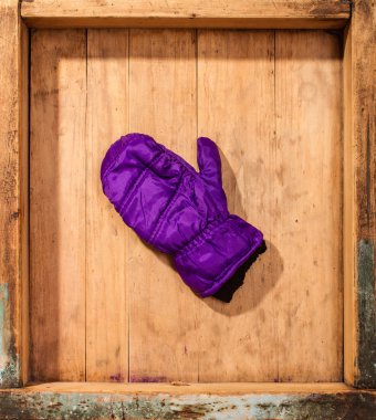 eldiven kahverengi yüzeyi