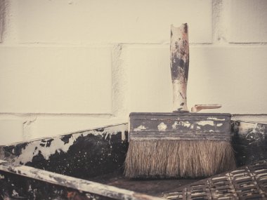 Boyama için kullanılan araçlar.