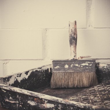 Boyama için kullanılan araçlar.