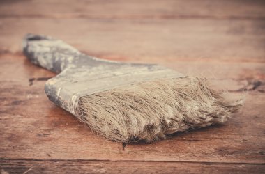 Boyama için kullanılan araçlar.