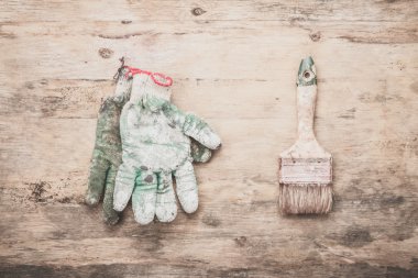 Boyama için kullanılan araçlar.