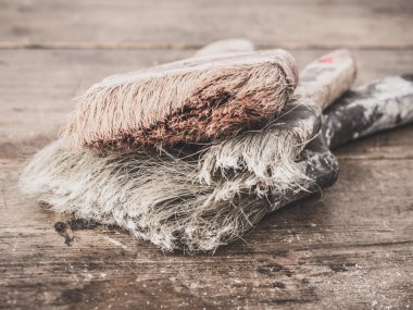 Boyama için kullanılan araçlar.