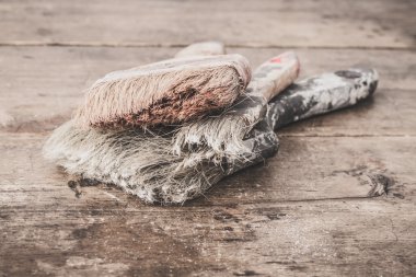 Boyama için kullanılan araçlar.