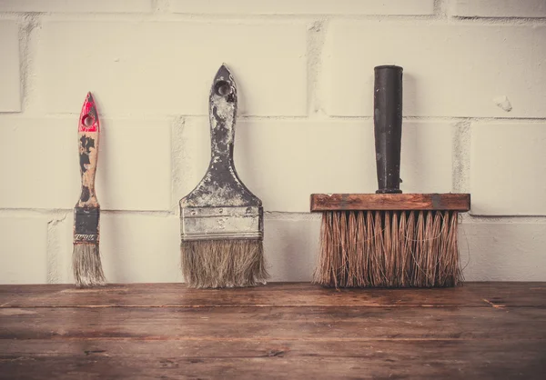 Boyama için kullanılan araçlar.