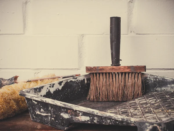 Boyama için kullanılan araçlar.