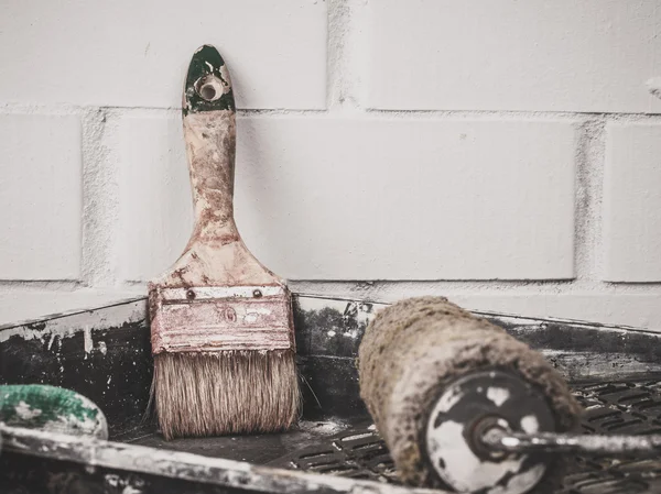 Boyama için kullanılan araçlar.