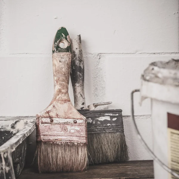 Boyama için kullanılan araçlar.