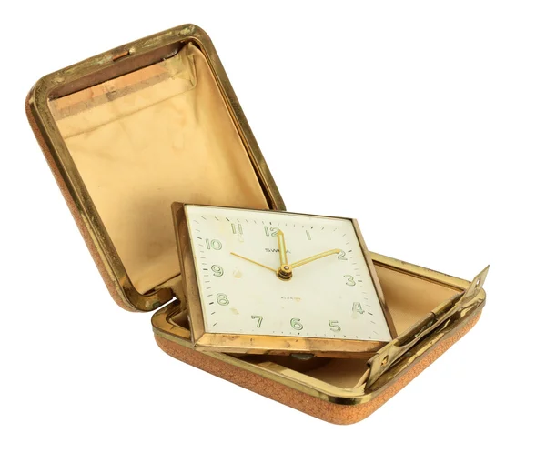 Vecchio orologio rotto — Foto Stock