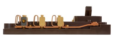 Eski bir sigorta kutusu içinde