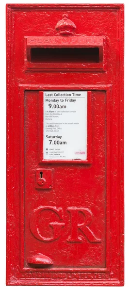 British Pillar Box — Stock Photo, Image