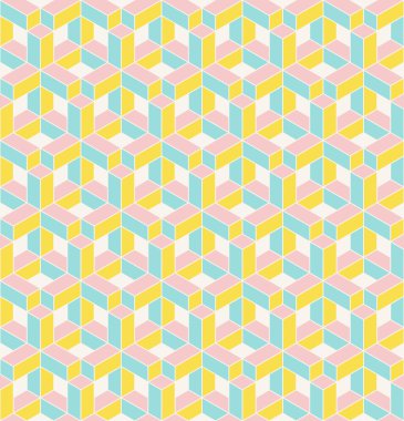 sorunsuz izometrik çapraz desen.