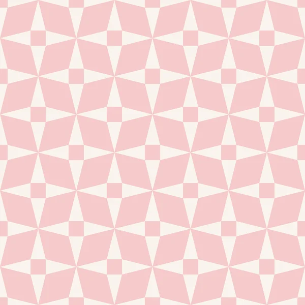 Losange de couleur pastel et motif étoile . — Image vectorielle