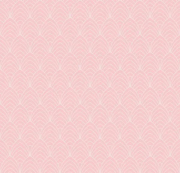Бесшовный розовый векторный рисунок дуг перекрытия . — стоковый вектор