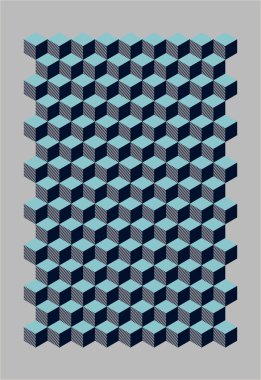 geometrik desen poster