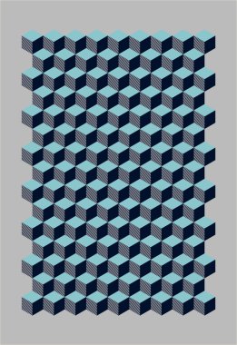geometric pattern poster clipart