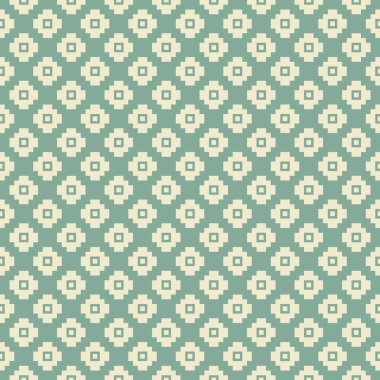 Dikişsiz kareli desen