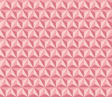 sorunsuz pembe üçgen desen