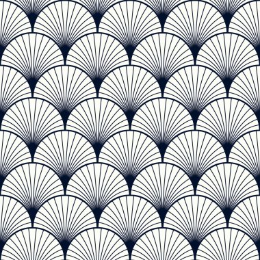 vintage pattern of shells