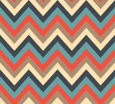 pastel renkli kesintisiz chevron desen