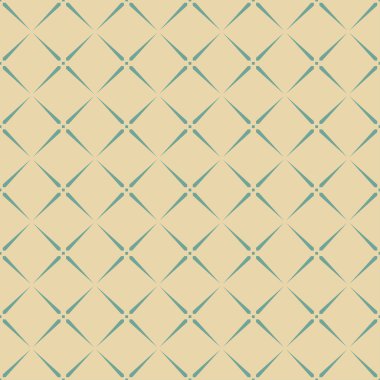 Vintage geometrik döşeme deseni