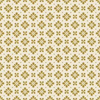 altın renkli çiçek desenli