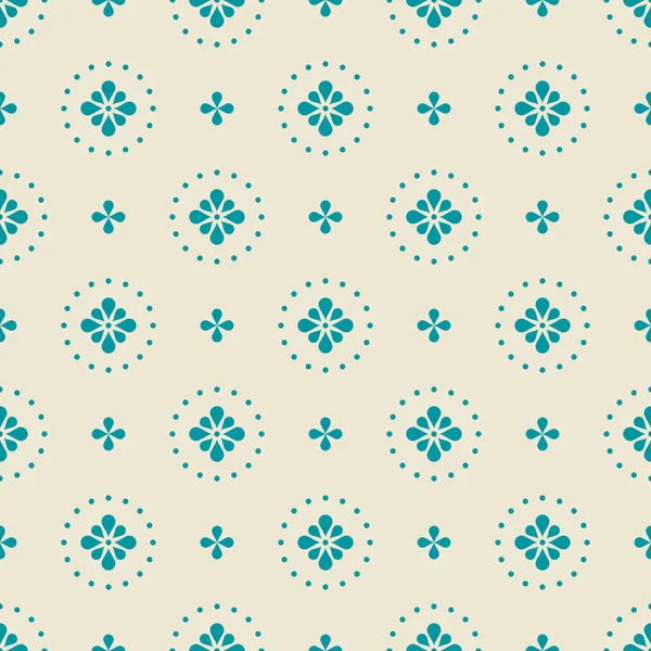 Patrón floral minimalista — Vector de stock