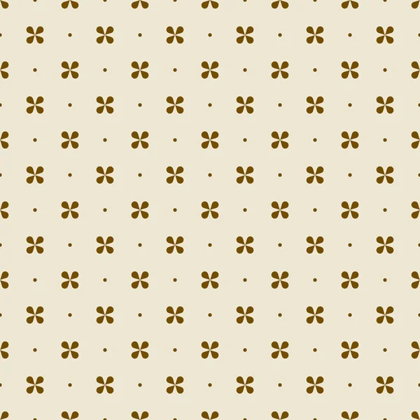 Шаблон коричневых лепестков — стоковый вектор