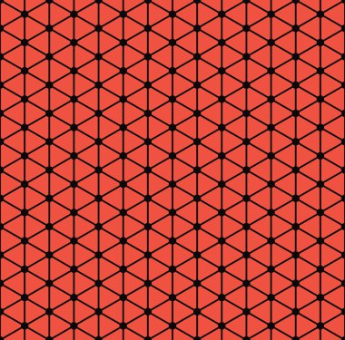 Geometrik ızgara desen