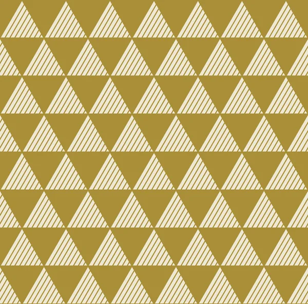 Senza soluzione di continuità geometrico sfondo vintage di triangoli . — Vettoriale Stock